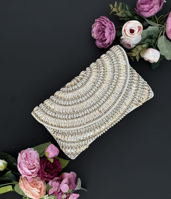 White & Gold Crystals