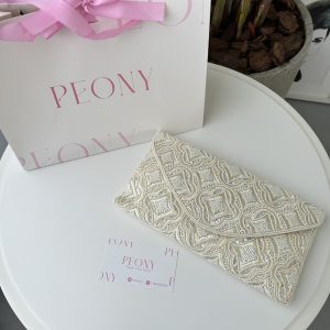 White+white beads