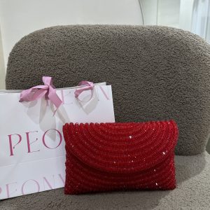 Red crystals